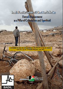 Submission for the Special Rapporteur on the Situation of Human Rights in the Palestinian Territories Occupied since 1967 "Israel&rsquo;s Forcible Transfer of Palestinian Bedouin: Forced Displacement as a Pillar of Colonialism and Apartheid" (June 2015)