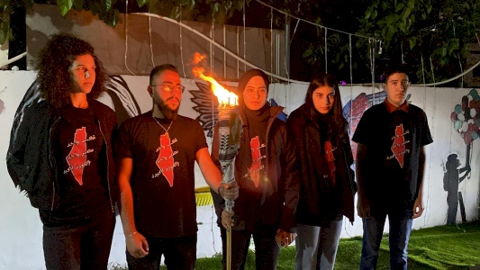 74 years of Ongoing Nakba... 74 years of Ongoing Resistance - Lighting Nakba Torch, (15 May 2022)