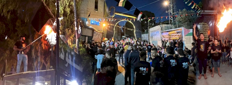 51 locations light up the Flame of Return under the slogan: "75 years of Ongoing Nakba... 75 years of Ongoing Resistance"