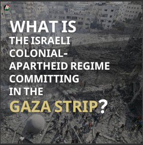 The Genocidal War on the Gaza Strip