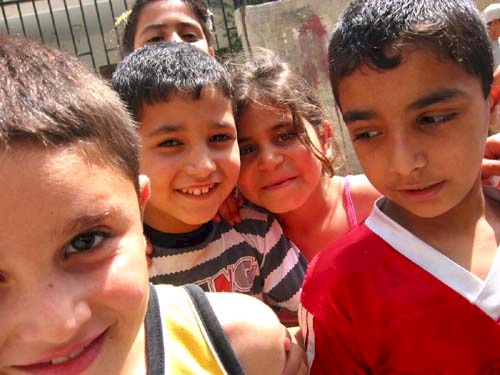 أطفال مخيم عين الحلو في لبنان - مركز بديل، 2011
